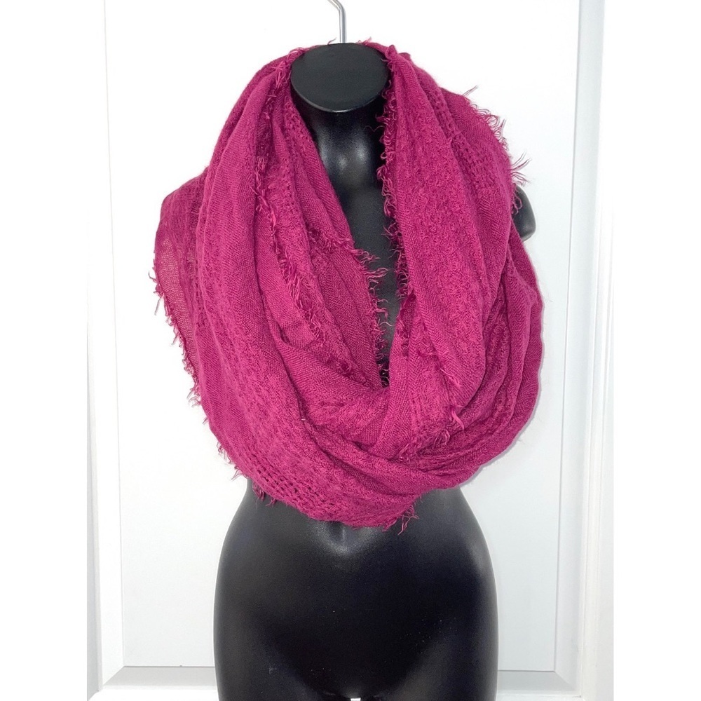 Pink scarf